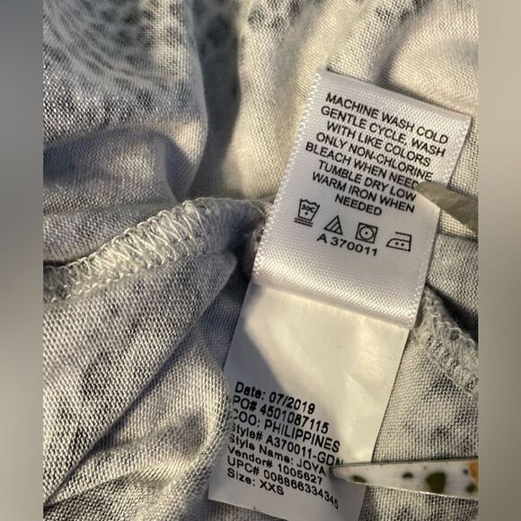 Haute Hippie Snake Print Top Pleated Front XXS (Runs big) - Picture 7 of 8